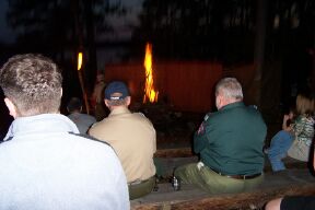 Campfire at 50th Anniversary Celebration
